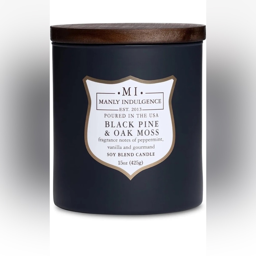 Manly Indulgence Black Pine & Oak Moss 15 ounce